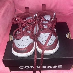 Jordan 1 burgundy & gray
